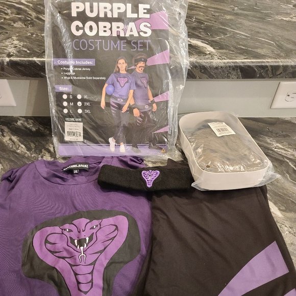 Costumes Purple Cobras Costume Wig Poshmark